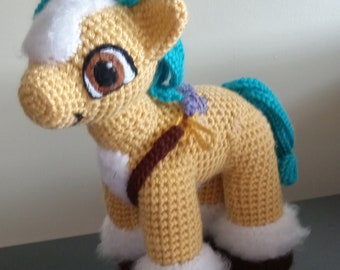 My Little Pony G5 Hitch Trailblazer | The Highest Quality Hand Made Crochet Stuffed Animal and Amigurumi Doll gifts for Kids and Pony Fans!