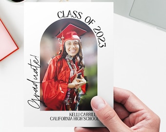 Graduation announcement