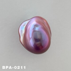 Purple Rainbow Fireball Pearl Flame ball Natural Metallic Baroque Pearl High Luster Freshwater Pearl for Your Creative Jewelry Design