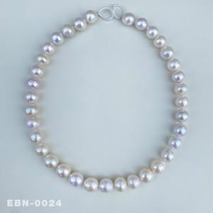 16インチ天然淡水カラフルレインボーエジソンバロックパール1連/高光沢