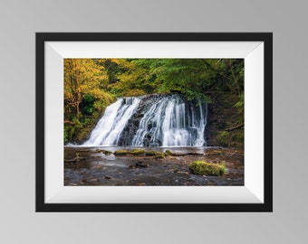 Kildale Falls - Old Meggision Waterfall Print, Yorkshire Landscape Photography Wall Art