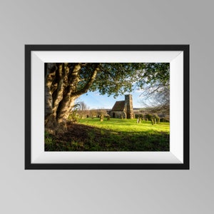St Andrews Little Church, Upleatham - Yorkshire Landscape Photography, Fine Art, Church Wall Art