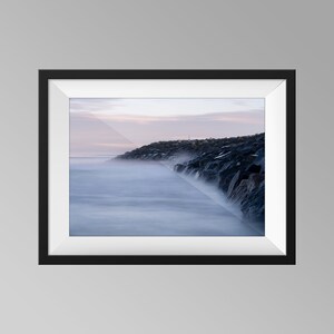 Rocks at Staithes, UK - Yorkshire Landscape Photography, Seascape Fine Art, Long-Exposure Wall Art