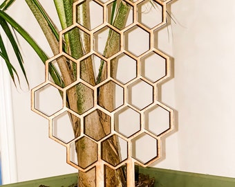16” Honeycomb Plant Trellis For Indoor or Outdoor