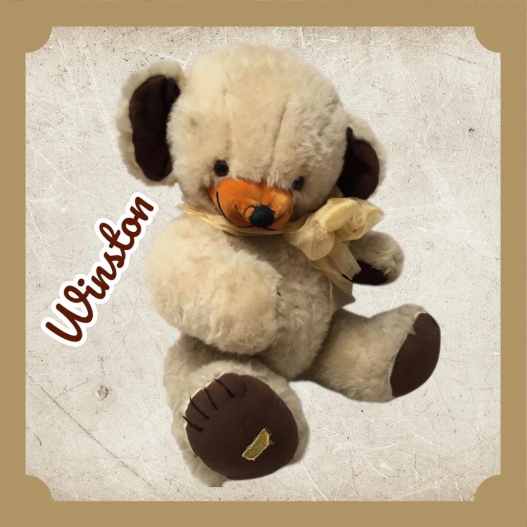 Merrythought テディベア The Early Years Vintage 1960's Merrythought Cheeky Teddy Bear - Original Old Toy