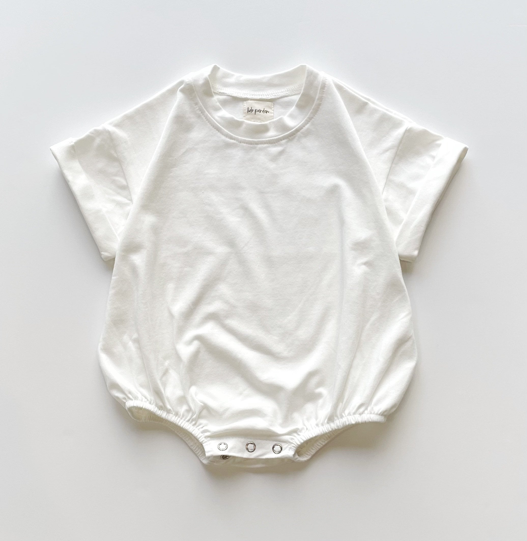 Black and White Bubble Romper main image 1