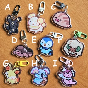 Mini Blorbo Acrylic Keychains Set 1