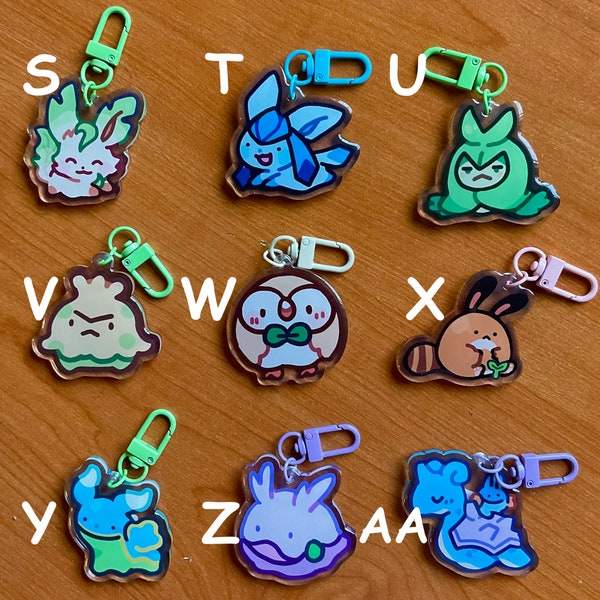 Mini Blorbo Acrylic Keychains Set 3