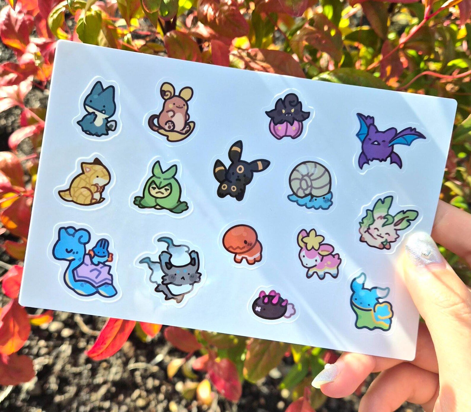 Derpy'mon Waterproof Vinyl Sticker Set 3 - Etsy