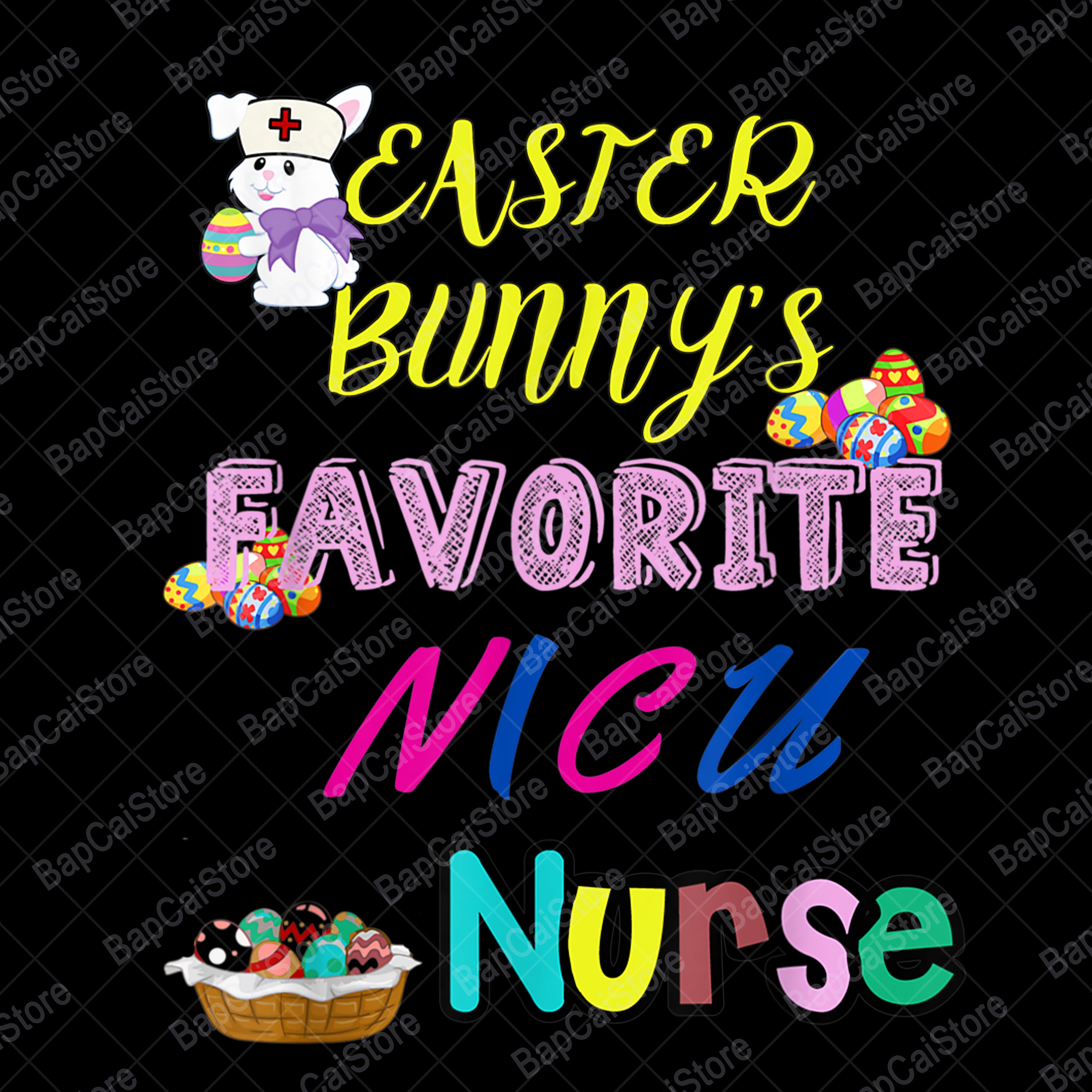 Happy Easter PNG. Nurse Easter 2021 PNG Bundle Nurse Gift Etsy
