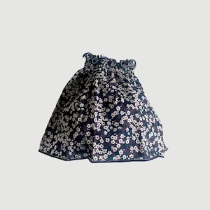 Flower dresses for stuffed animals - teddy bear accessories, doll clothing for plush toys, handmade, flower print, unique Kids design