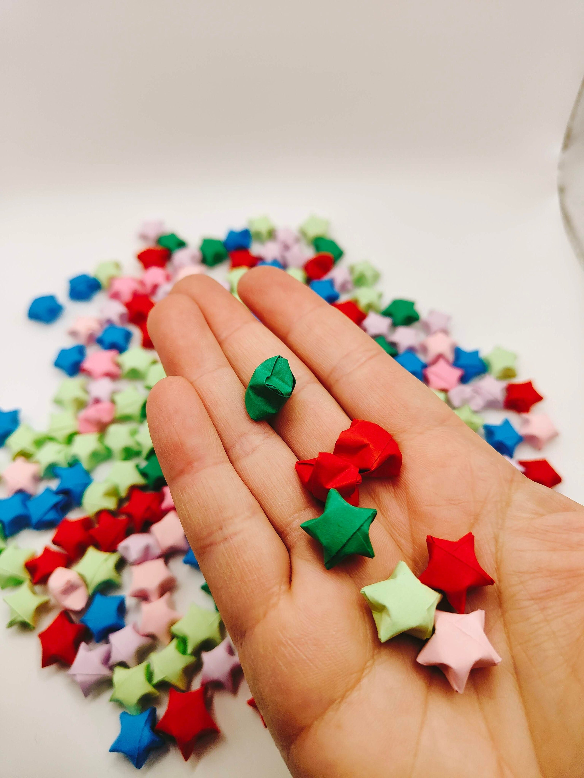 Japanese Lucky Stars Origami Paper Star Handmade Wishing - Etsy