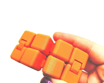 Infinity Cube Fidget Toy | Stress Anxiety Relief | Sensory Desk Toy ADHD Focus