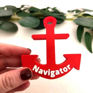 Anker key float, Boat lover Gift, 3D Printed personalized floating Keychain,  Personalized Key Float, Boating Keychain, Unique Boat Gift