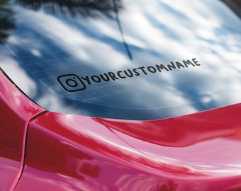 Custom Vinyl Decal Sticker – Any Text, Logo, Image (6-Year Outdoor)