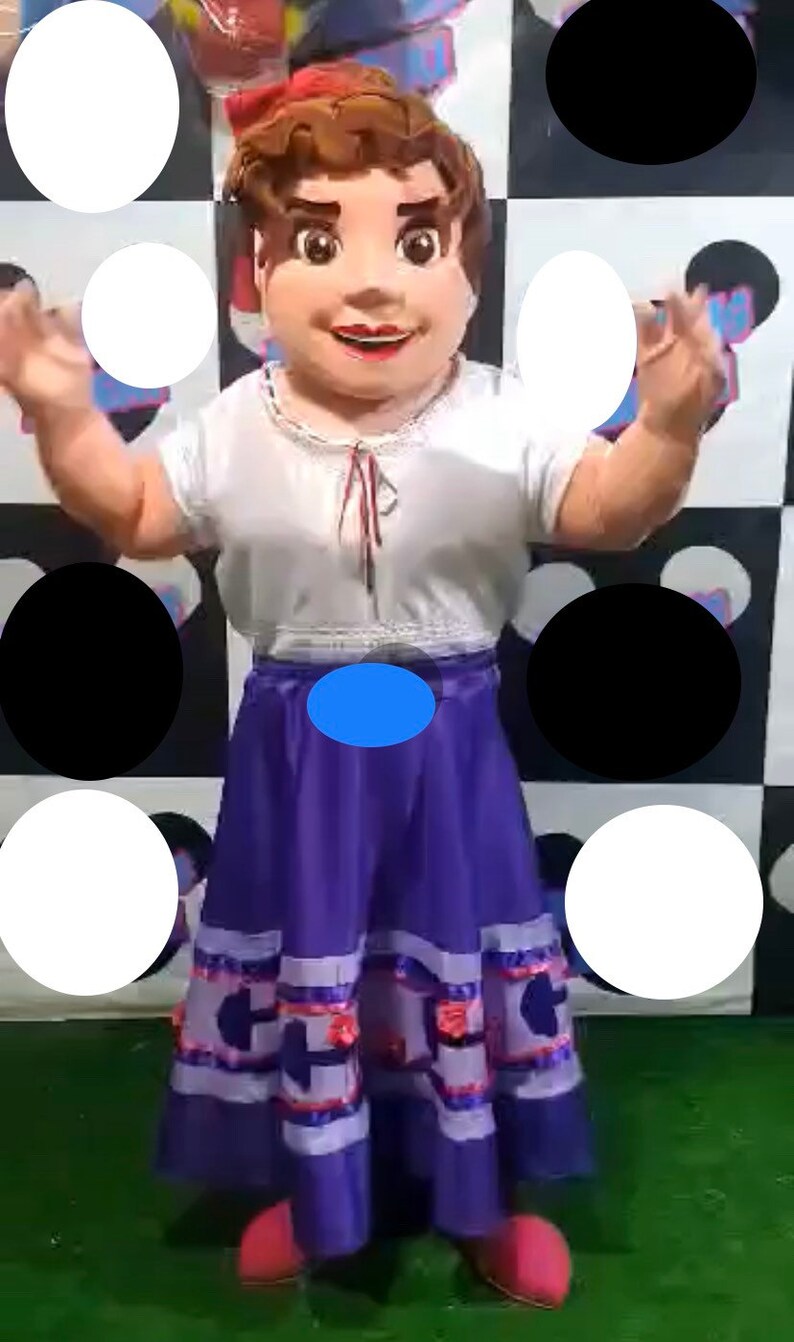 Luisa Encanto Mascot Luisa Encanto Adult Costume Encanto Etsy Hong Kong