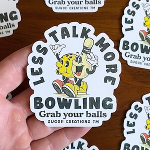 Bowling Sticker