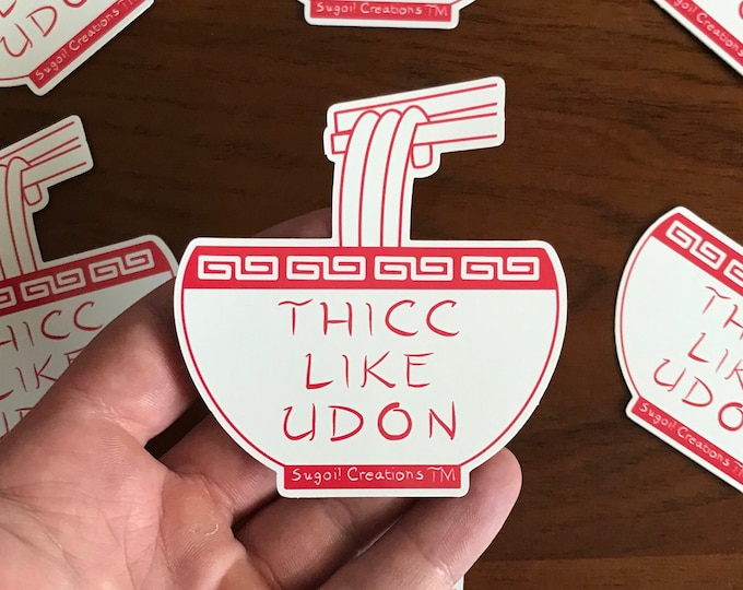 Funny Ramen Udon Sticker