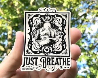 Peace and Nature Sticker
