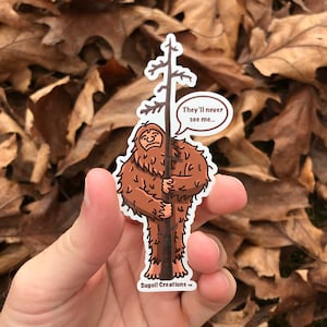 Bigfoot Sticker