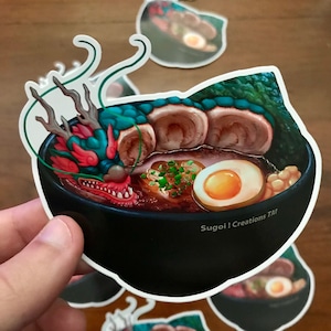 Dragon Ramen Sticker