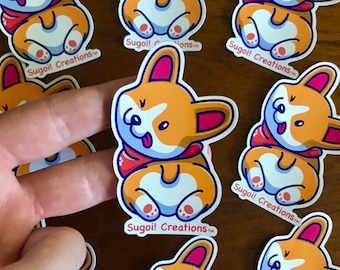 Cute Corgi Sticker