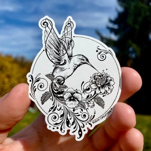 Kolibrie sticker