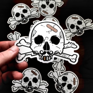Schedelsticker