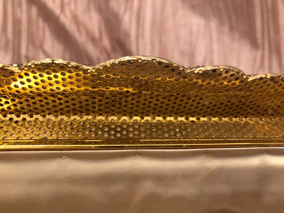 VTG Gilt Beaded Evening Purse - image 4