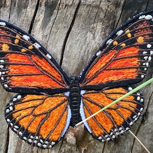 Monarch iron on patch