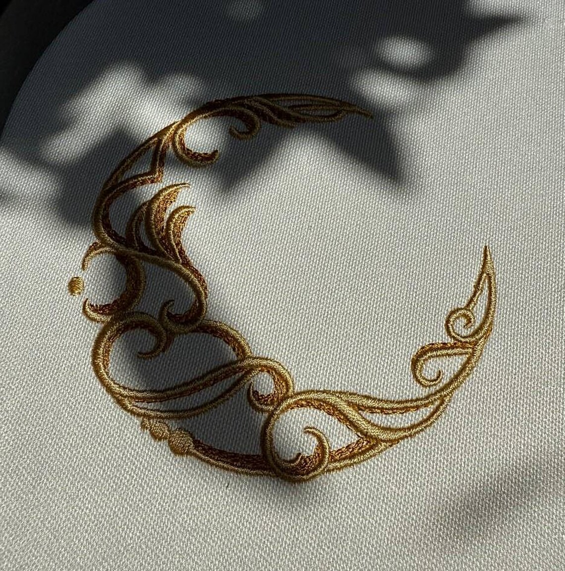 Crescent Moon and Star Set of Machine Embroidery Designs - Etsy