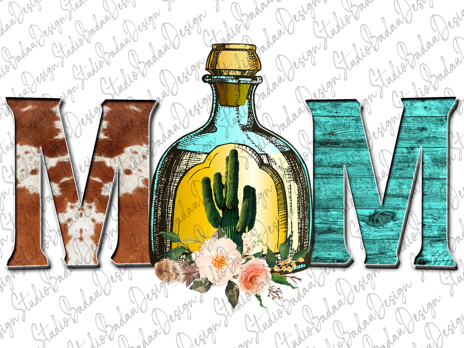 Tequila Mom Png Western Design Mom Tequila Png Tequila Png Etsy