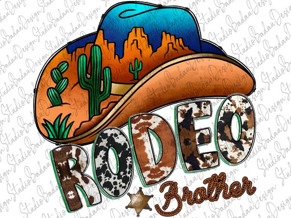 Rodeo Brother PNG Cowboy Png Brother PNG Western Brother - Etsy