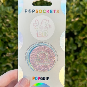 Libra Popsocket - Astrology Zodiac Phone Grip - Rhinestone Bling