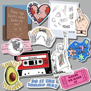 Louis Tomlinson stickers
