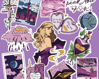 Speak Now stickers (Taylor's version)