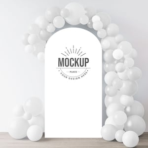 Balloon Mockup, Balloon Garland Mockup, Balloon Arch Mock up, Backdrop Stands Mockup, Balloon Arch Baby Shower Mockup, Party Mockup.