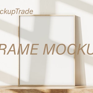 8x10 Frame Mockup, Wall Art Mockup, Neutral Mockup, Art Print Mockup, Poster Mockup, Wood Frame Mockup, Frame Mockup.