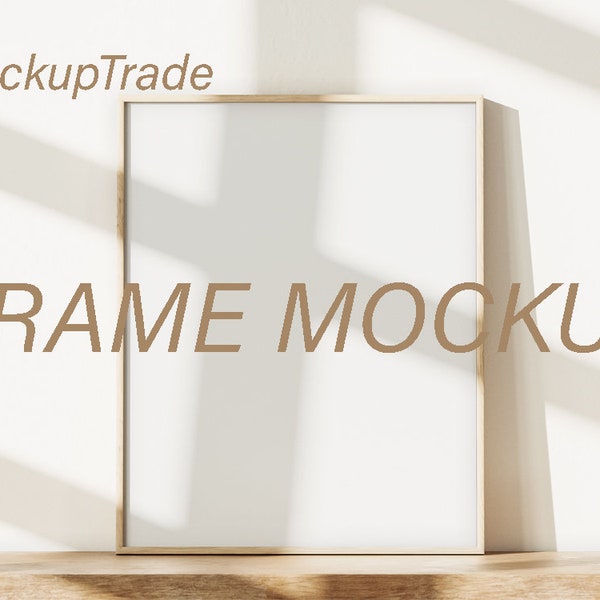8x10 Frame Mockup, Wall Art Mockup, Neutral Mockup, Art Print Mockup, Poster Mockup, Wood Frame Mockup, Frame Mockup.
