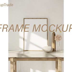 4x5 Frame Mockup PSD, Wall Art Mockup, Art Print Mockup, Neutral Mockup, Poster Mockup, Minimalist Mockup, Farmhouse Mockup, interior mockup