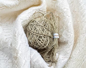 Natural Sisal Rope | 3mm Craft Twine, Macrame Cord