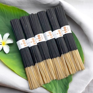 Unscented Premium Bali Black Incense, The Raw and Unfragranced Option for Bulk Wholesale Supply and Private Label Incense Burners