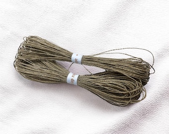 Cuerda de fibra de palma natural / Cordón artesanal ecológico, decoración rústica