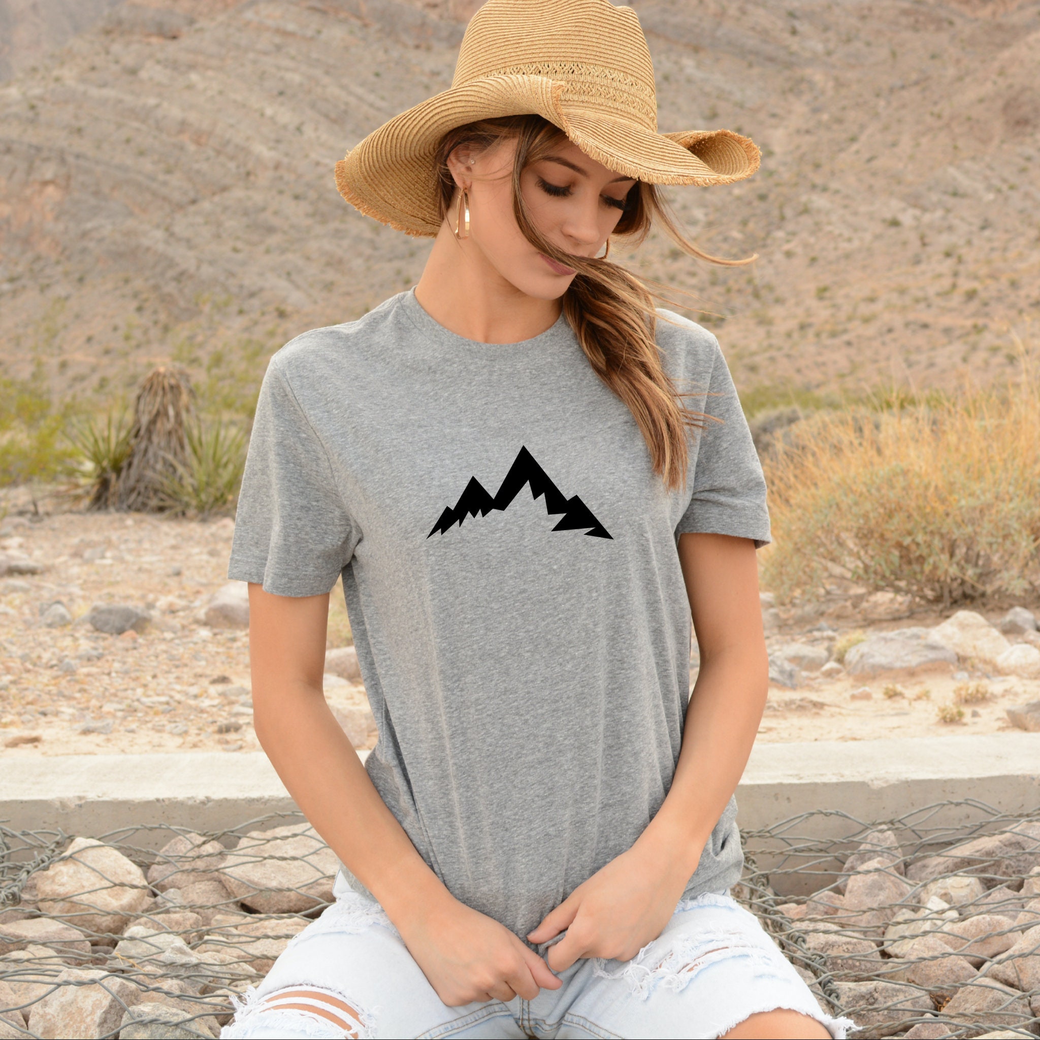 Mountain T Shirt Hiking T ShirtAdventure T Shirt Wanderlust Etsy