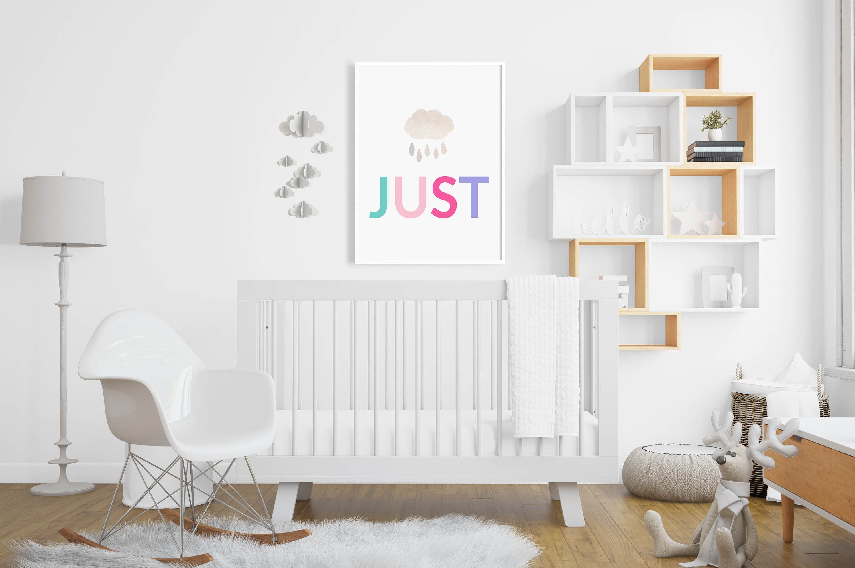 Let's Just Play Printable, Lets Just Play, Girls Playroom Print