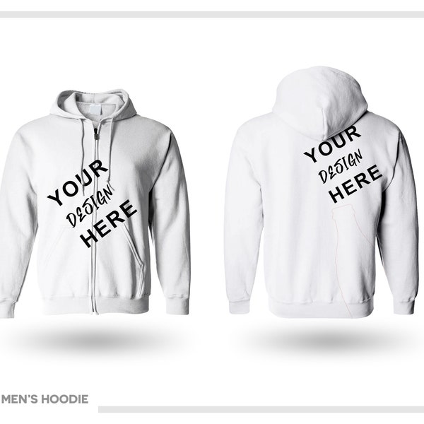 Teenage Hoodie Mockup, Kleding Mockup, Hoodie Mockup, Voor en Achter Stock, Hoodie Mockup voor en Achter, Sweatshirt Mock Up Kleding