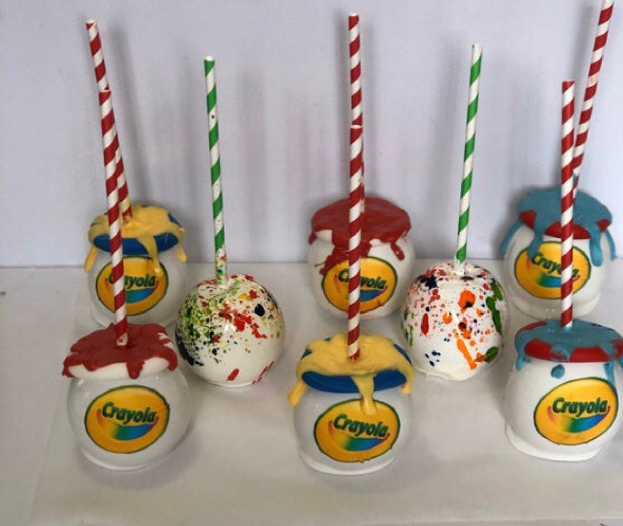 Paint Can Candy Apples Birthday Parties Etsy