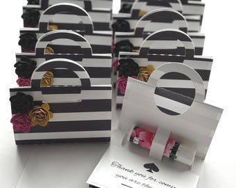 Kundenspezifische Lippenbalsam-Gasthalter - Set mit 10 personalisierten Gastgeschenken