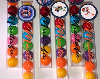 Gumball Party Gastgeschenke 12er-Set | Süßigkeitsparty | Süßer Shoppe Geburtstag | Kinder Gastgeschenke | Chloes süße Hütte