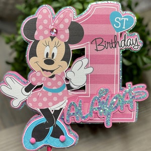 Cake topper Minnie mouse